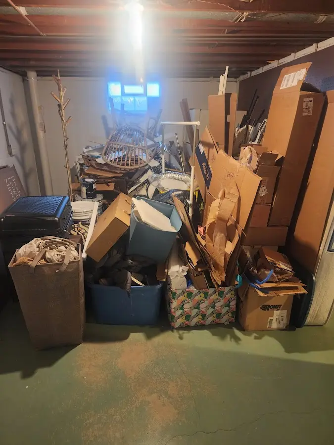 Roll-off dumpster container at job site for Yard Waste Dumpster Rental in Pine Castle